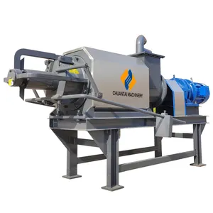 Wholesale Bulk Quantity Animal Manure Dehydration Machine/Cow Manure Separator Extrusion Dehydrator