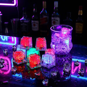 Alla moda cubetti di ghiaccio di plastica con luci di natale feste novità per il nuovo anno e decorazione del ringraziamento - Product Image 3