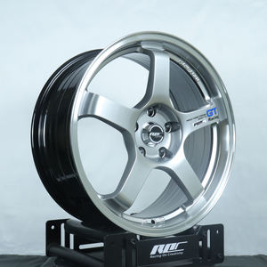 Cerchi da Corsa ROC all'Ingrosso da <span class=keywords><strong>15</strong></span> 16 17 18 19 Pollici per Auto Passeggeri Cerchi GT a 5 Razze 4X100 5X112 5X114.3 Cerchi Flow Forming - Product Image 4