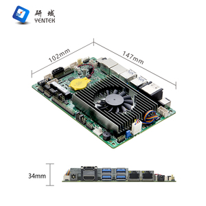 Carte mère industrielle N100 N97 CPU 3,5 pouces DDR4 MSATA HD LVDS 2 RJ45 LAN 6 COM Win10 11 7 USB EPIC - Product Image 6