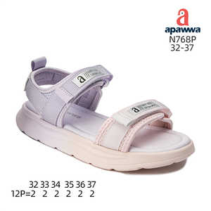 Apawwa N768P Sandales vertes Taille 32-37 - Product Image 1