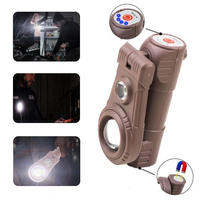 Linterna Súper Brillante para Exteriores y Recargable por USB Portátil 180 °   Linterna Frontal Magnética Ajustable para Camping, Luz LED de Trabajo