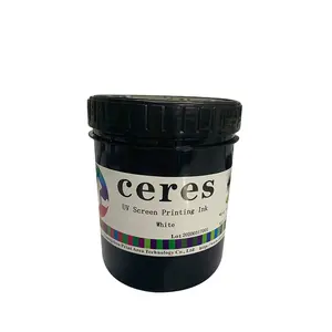 1 kg Ceres 스크린 인쇄 잉크 흰색, 1 kg/캔