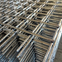 Panneau de treillis soudé galvanisé 4x8 pieds, maille carrée de 2 pouces, treillis en acier pour clôtures de construction
