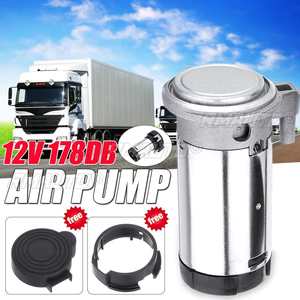 Compresseur universel pour avertisseurs sonores pneumatiques de voiture 12/24V 178DB, klaxon à air pour voiture, camion, véhicule, auto, SUV - Product Image 1