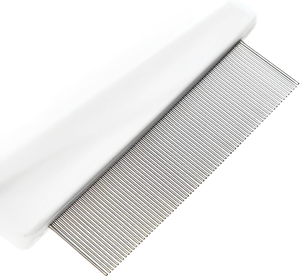 مشط العناية بالكلاب من المعدن المقاوم للصدأ مع برغوث الكلب - Product Image 2