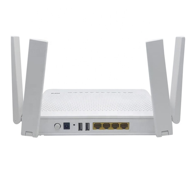 Wifi6 ONT Xpon SG666 EPON ONU 4GE+Tel+2.4G/5.8G WIFI+TR069+OMCI +4antenna AX3000Mbps Wifi Router GPON Optical Fiber Equipment