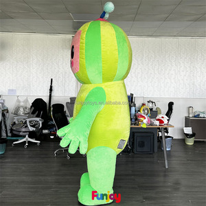 Disfraces <span class=keywords><strong>de</strong></span> Mascota <span class=keywords><strong>de</strong></span> sandía <span class=keywords><strong>de</strong></span> felpa inflable para adultos frutas personaje Animal caminar Cosplay vestidos <span class=keywords><strong>de</strong></span> fiesta - Product Image 4