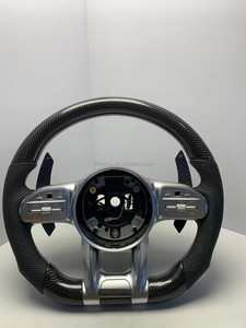 Volante de Fibra de Carbono Forjado Personalizado para Autos <span class=keywords><strong>BMW</strong></span> E90 E91 E92 E93 M3 Serie 3 328i 330i <span class=keywords><strong>335d</strong></span> Serie 1 135i 2008-2012 - Product Image 2