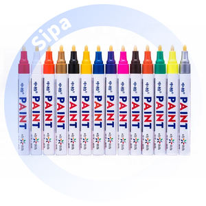 Sipa SP110 marcador permanente zapatillas bola roca <span class=keywords><strong>pintura</strong></span> marcador conjuntos para goma gran oferta bala clásica - Product Image 1