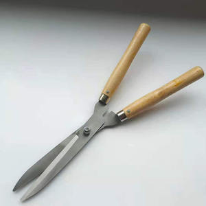 Sécateur à manche en bois, lame en acier inoxydable, outils de jardinage pour la taille des plantes vertes - Product Image 1