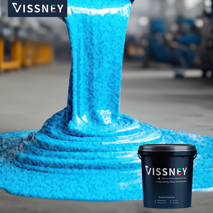 Revêtement et peinture liquides acryliques durables pour sols intérieurs/extérieurs avec application au pinceau de sable coloré - Product Image 3