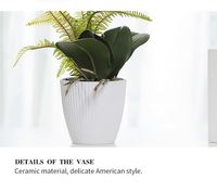 Fleurs artificielles de haute qualité en gros, effet 3D, imprimées, orchidées papillon pour la décoration de restaurants, maisons, jardins et mariages