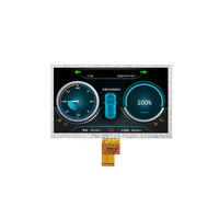 Écran tactile TFT LCD ZKDISPLAY haute luminosité 8 pouces 1024*600 avec interface LVDS, lisible en plein soleil, 1500 nit, large plage de températures