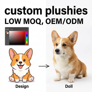 Peluches Personalizados con Logotipo, Juguetes de Peluche <span class=keywords><strong>Chibi</strong></span> <span class=keywords><strong>Anime</strong></span>, Peluche de Gato con Orejas, Muñeco de Peluche, Regalo de Cumpleaños - Product Image 4