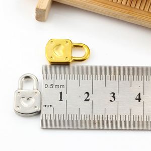 จี้สร้อยคอและสร้อยข้อมือยอดนิยมล็อค Style18K Y2K หัวใจ PVD ชุบเสน่ห์และส่วนประกอบ - Product Image 5