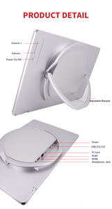 Rk3568 10.<span class=keywords><strong>1</strong></span> inch treo tường kỹ thuật số biển màn hình cảm ứng máy tính bảng phía trước NFC hiển thị thông minh - Product Image 4