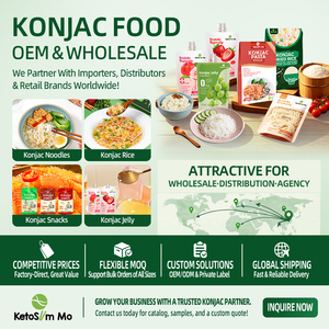 Vente en gros et personnalisation : Substitut de repas sain au shirataki et quinoa, saveur délicieuse, riz de konjac instantané, durée de conservation de 18 mois - Product Image 2