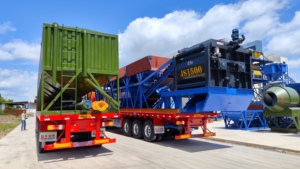 Mesin pencampur beton semen harga pabrik peralatan tuan rumah pencampur beton poros horisontal ganda - Product Image 4