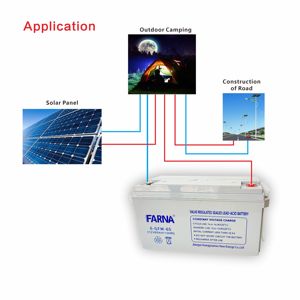 Batterie au plomb-acide GeI Solar Energy de haute qualité 12 volts 65 Ah - Product Image 4