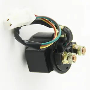 Starter Relay Solenoid For Yamaha YFM50 Raptor 50 YFM80 80 Grizzly YFM125 125 YFM600 600 YFM350 Big Bear 350 Warrior Wolverine