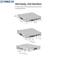 Mini PC de poche YINGCHI à prix réduit, série DDR3L, avec processeur IA OpenCIO pour la maison, le bureau et l'école