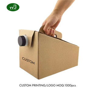 Boîte <span class=keywords><strong>à</strong></span> café jetable en <span class=keywords><strong>carton</strong></span> ondulé écologique personnalisée VVG, porte-boissons, conteneur pour emporter, boîte <span class=keywords><strong>à</strong></span> café <span class=keywords><strong>à</strong></span> emporter - Product Image 4