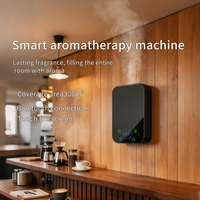 Diffuseur d'huiles essentielles intelligent sans eau, contrôlé par application, grande capacité 150 ml, pour la maison