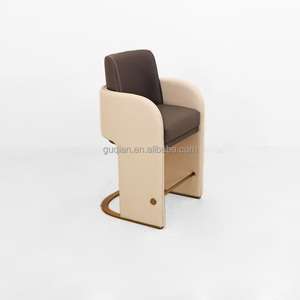 Modern PU Leather Bar Chair and Light Luxury Hotel <strong>Dining</strong> <strong>Stool</strong> for Living Room - Product Image 2