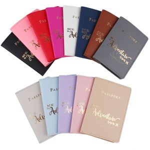 Travel <b>Passport</b> Ticket <b>Holder</b> Clip <b>Men</b> and Women's Protective Cover for ID Credit Cards PU Accessory Case - Product Image 1