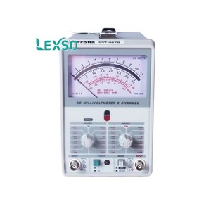 Millivoltímetro Gwinstek GVT-417B de Doble Canal 300kV, Doble Pin AC GVT-427B, Frecuencia 1MHz Lexso - Product Image 1