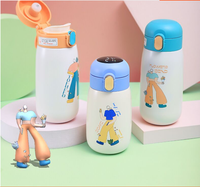 Bouteille d'eau de luxe intelligente Affichage numérique de la température par LED Tasses en acier inoxydable intelligentes Tasse isolante alimentée par batterie