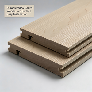 แผ่นพื้นระเบียงไม้เทียม WPC ลายร่อง สำหรับระเบียงกลางแจ้งและริมสระว่ายน้ำ - Product Image 4