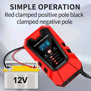 <span class=keywords><strong>Chargeur</strong></span> de batterie <span class=keywords><strong>portable</strong></span> 12V haute qualité pour voiture, <span class=keywords><strong>moto</strong></span> et vélo électrique – Réparateur de batterie automatique 12V - Product Image 3