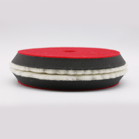 Tampons éponge de polissage en laine 6 pouces 7 pouces 150/180mm utilisés pour cirer et polir le tampon de polissage en feutre