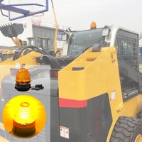 Feux de signalisation LED ambre 12W, DC12-24V, 60 pièces, lampe de sécurité clignotante et rotative pour camion, remorque, bus, engins de construction