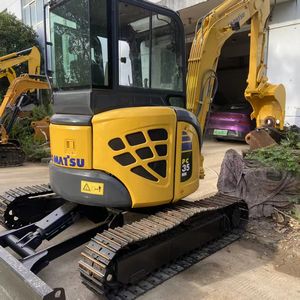 Nouveau prix pour l'excavatrice hydraulique de chenille de KOMATSU PC35MR-3 utilisée en bon état appropriée au creusement de construction/agriculture - Product Image 2