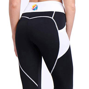 Pantalones de Yoga Sexys para Mujer, Hechos en Pakistán, Ropa Casual, Spandex/Poliéster, Elásticos en Cuatro Direcciones, Transpirables, Ecológicos, Tallas Grandes - Product Image 5