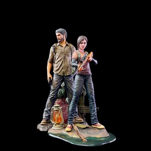 [En Stock] Figura <span class=keywords><strong>de</strong></span> Juguete <span class=keywords><strong>de</strong></span> PVC para Ensamblar del Juego American Apocalypse, Ellie y Joel Zombie - Product Image 3