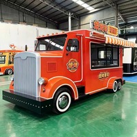 Camion de restauration mobile à vendre en Allemagne, camion de cuisine mobile avec cuisine complète, homologué CE, construit sur mesure en acier inoxydable, remorquable