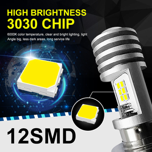 Eurs חדש canbus 12smd p15d h6m h4 <span class=keywords><strong>led</strong></span> אופנוע אור פנס הבלם אופנוע הבלם אורות להפוך אות חדש - Product Image 3