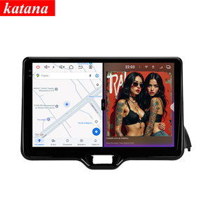Autoradio DVD 120W X 6CH Série Katana pour <span class=keywords><strong>Toyota</strong></span> <span class=keywords><strong>Yaris</strong></span> Vios 2020 - <span class=keywords><strong>2022</strong></span>, 8+256 Go, <span class=keywords><strong>Android</strong></span> 14, lecteur DVD, navigation multimédia - Product Image 1