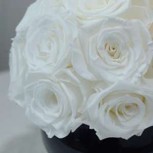 Décoration de la maison Cadeaux Conservation Roses Céramique Pot Forever Eternal Longue Durée Vraies Fleurs Naturelles Préservées <span class=keywords><strong>avec</strong></span> <span class=keywords><strong>Vase</strong></span> - Product Image 5