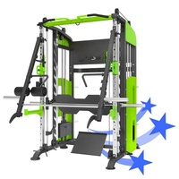 Máquina Multifuncional de Gimnasio ONESTARSPORTS, Máquina Smith para Levantamiento de Pesas, Equipo de Entrenamiento de Fuerza Cruzada, Máquina de Ejercicios