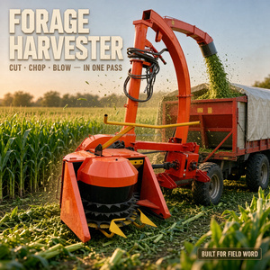 Récolteuse de maïs et de céréales montée latéralement sur tracteur, boîte de vitesses à engrenages, haute productivité - Product Image 3