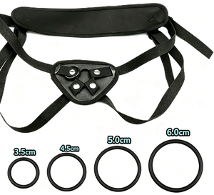 Pantalon en cuir avec sangle pour gays et lesbiennes, jouets sexuels, produits pour adultes, harnais de bondage sexy pour femmes, kits BDSM - Product Image 1