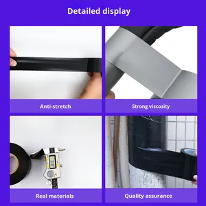 Nhà sản xuất cung cấp trực tiếp <span class=keywords><strong>PVC</strong></span> Duct <span class=keywords><strong>Tape</strong></span> chống lão hóa chống ăn mòn axit kiềm kháng áp lực nhạy cảm cách nhiệt ống bọc - Product Image 3