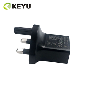 Adaptateur de <span class=keywords><strong>chargeur</strong></span> mural <span class=keywords><strong>5V</strong></span> <span class=keywords><strong>1A</strong></span> 1000MA 500MA 0.5A avec prise 3 broches UK, approuvé CE UKCA pour tablettes - Product Image 2