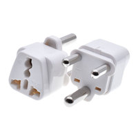 Adaptateur de voyage universel OEM pour l'Afrique du Sud (Type M) en matériau ignifuge pour PC, neuf