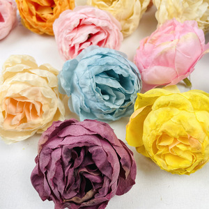 Fleurs de pivoine artificielles en soie, décorations de mariage réalistes, accessoires de décoration pour la maison - Product Image 3